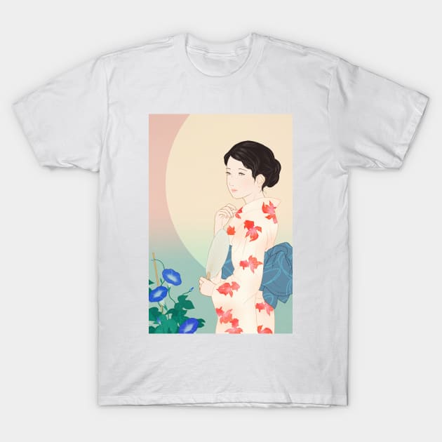 Morning glory T-Shirt by saitmy